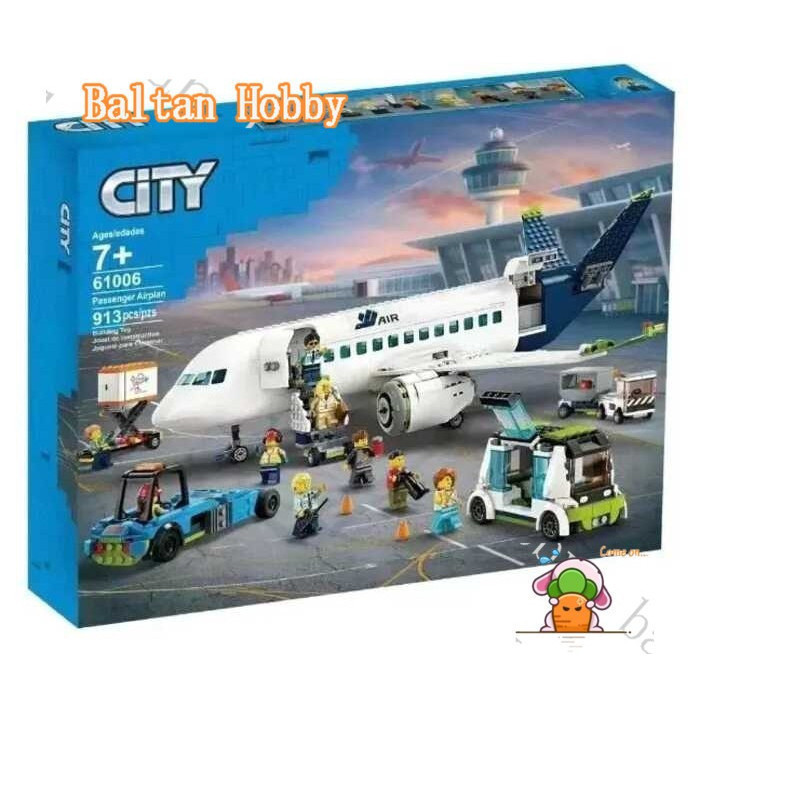 Baltan Toy HB2 เข้ากันได้กับ City / Passenger-Airplane / 60367/61006 EC2
