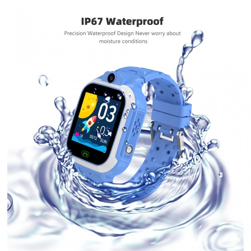 นาฬิกาข้อมือสมาร์ทวอทช์ GPS 4g DH15 สําหรับเด็กนักเรียน