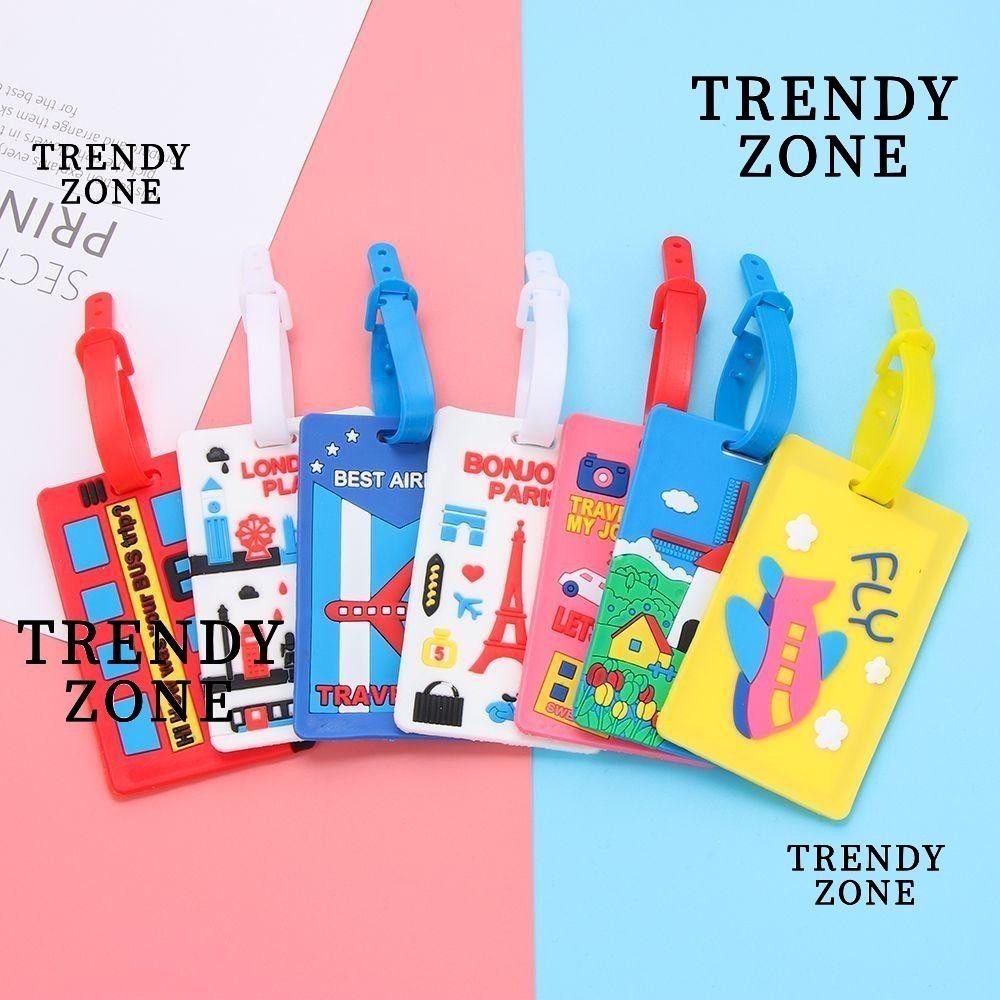 Trendyzone ป้ายฉลากเชือก ป้ายแท็กกระเป๋าเดินทาง เครื่องบิน