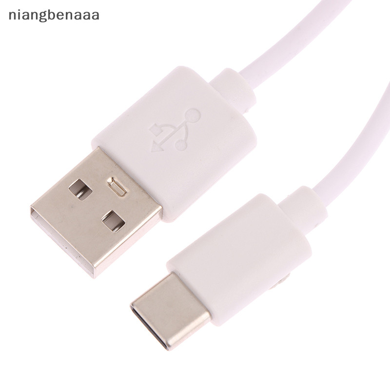 (niangbenaaa) สายเคเบิลพาวเวอร์ซัพพลาย USB Type C 1 เมตร 1A สําหรับเครื่องเล่นมัลติมีเดียรถยนต์ Android Ai Box