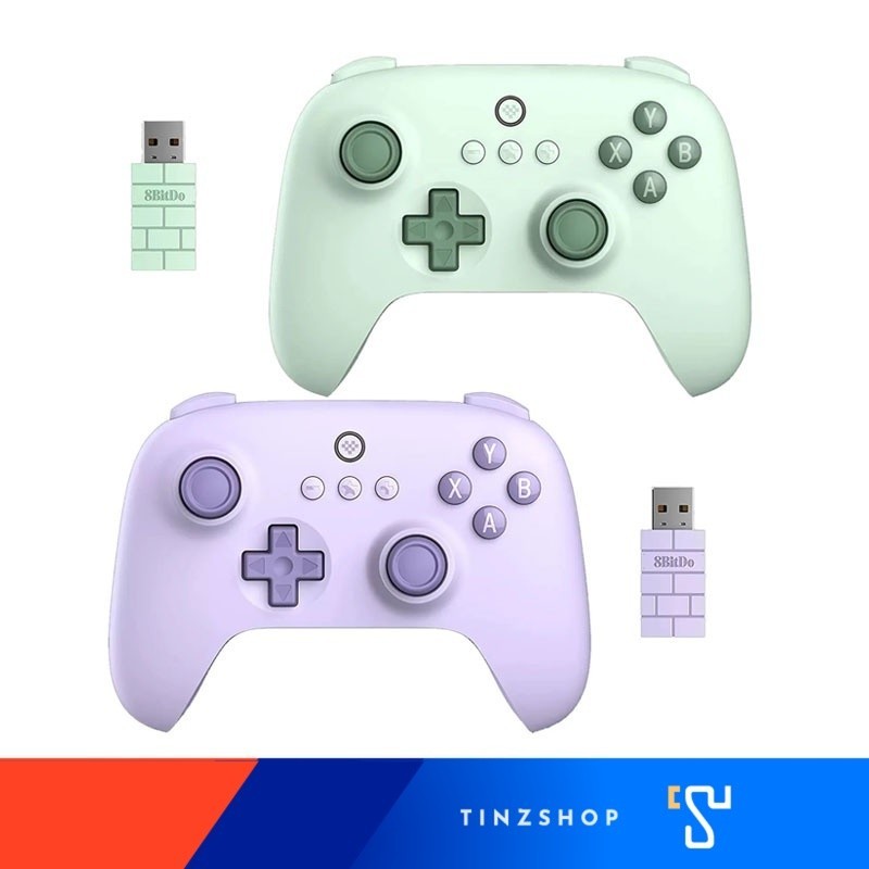 8Bitdo 81HC Ultimate C 2.4G Wireless Controller ใช้ได้กับ Windows / Android / Raspberry Pi (สีพาสเทล