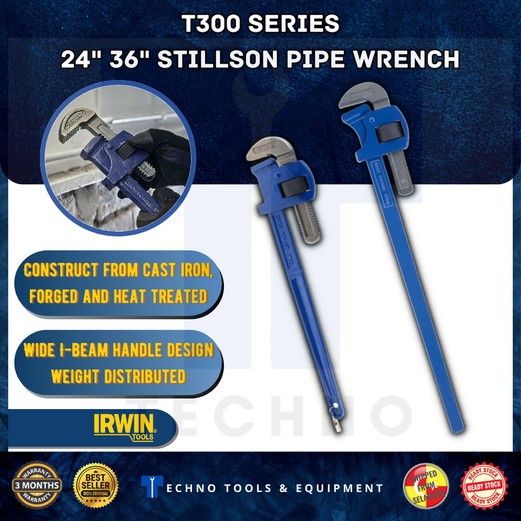 IRWIN RECORD ประแจท่อ Stillson 24" 36" T30024 / T30036