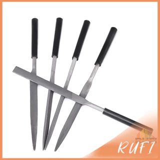 RUFI 5 ชิ้น/ชุด ตะไบเหล็ก แบบแบน เหลี่ยม และกลม mini ตะไบ 3*140mm Hardware tools