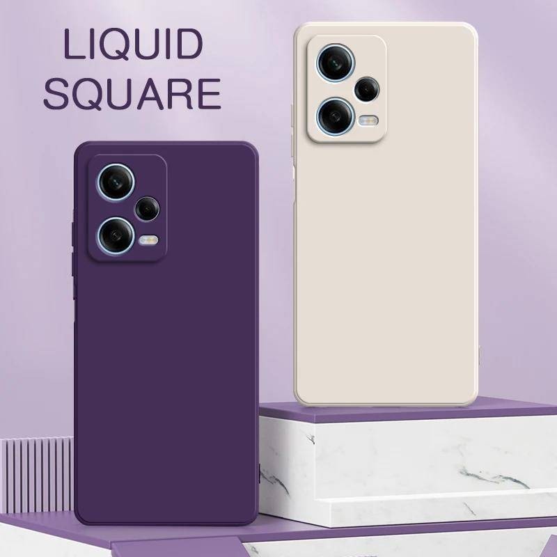 Redmi13C Redmi13R Redmi12 Redmi12RซิลิโคนเหลวTPUนุ่มกันกระแทกเคสโทรศัพท์สําหรับRedmi 13C 12 4G 5G 13