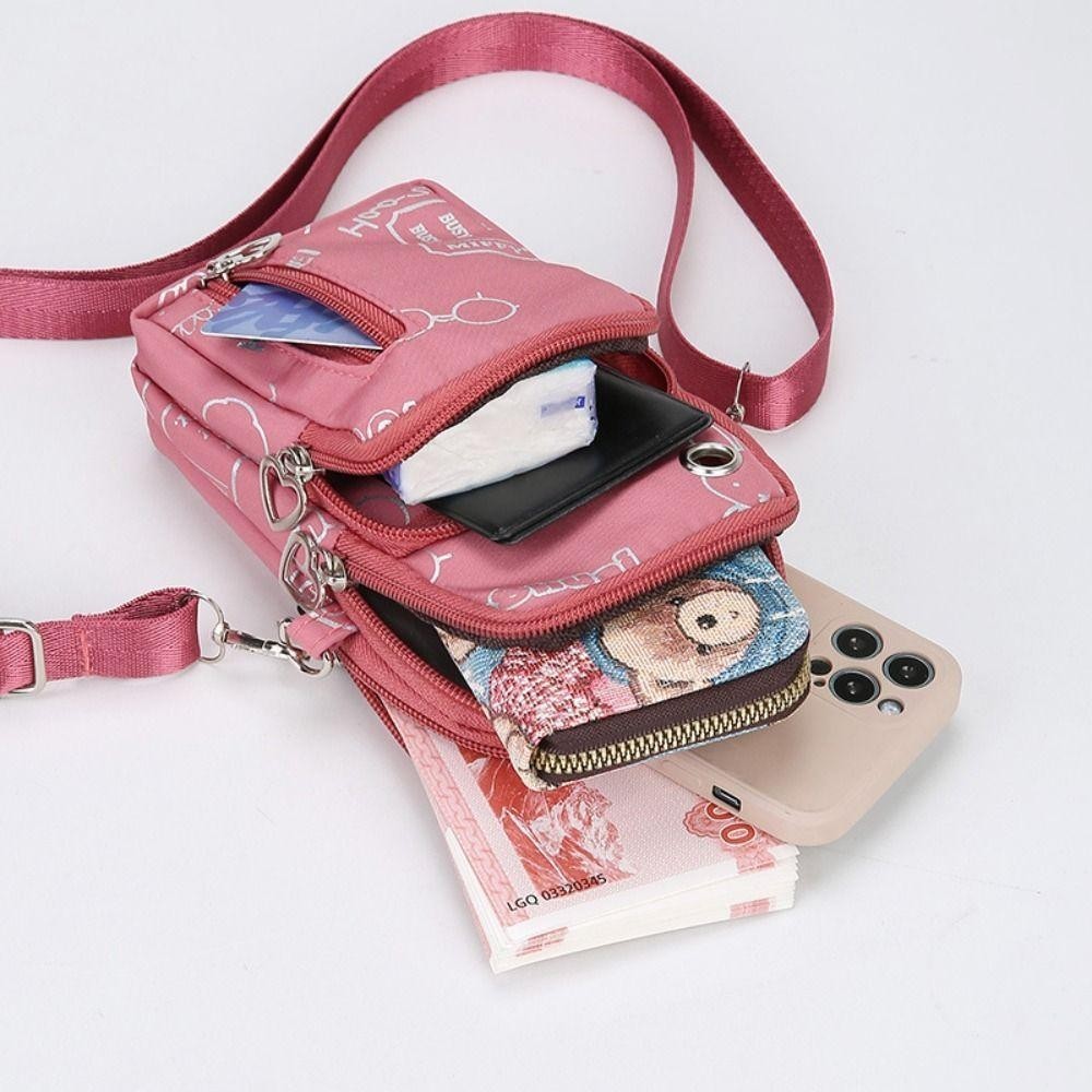 Witakey กระเป๋าสะพายไหล่ สะพายข้าง อเนกประสงค์ มีซิป ลายหัวใจ แฟชั่นฤดูร้อน - รูปที่ 2