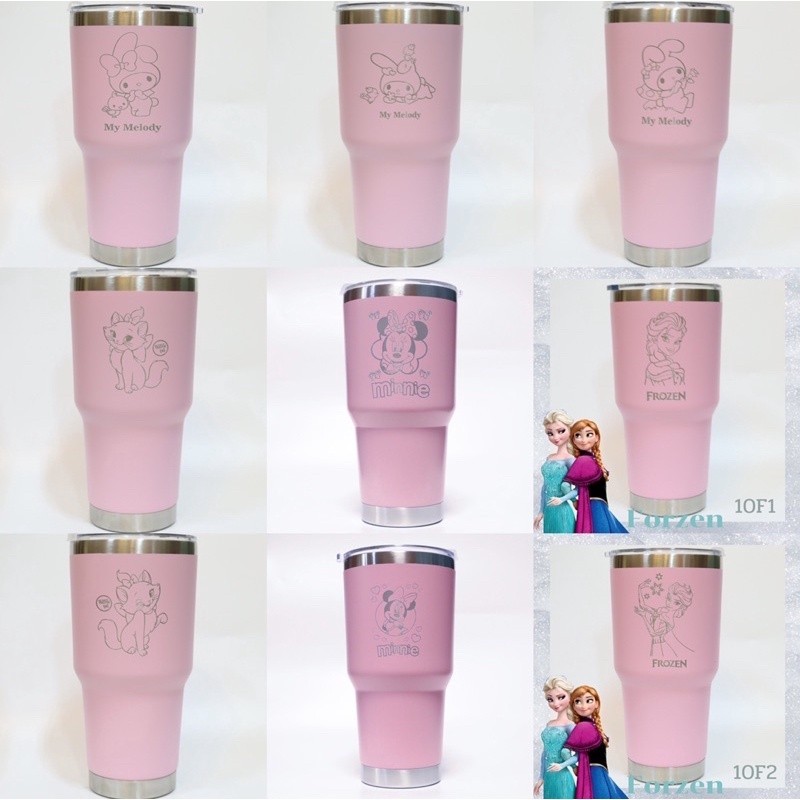 แก้วเก็บอุณหภูมิ แก้วเก็บความเย็น/เก็บอุณหภูมิ 30oz QCOOL สกรีนเลเซอร์