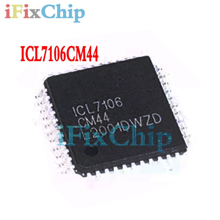 2 ชิ้นใหม่เอี่ยม ICL7106CM44 QFP-44 ICL7106 QFP ICL7106CM