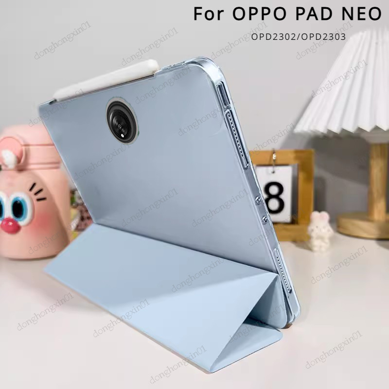 เคสโทรศัพท์มือถือ PC แข็ง แบบใส ผิวด้าน กันกระแทก สําหรับ OPPO Pad Neo 11.4 2024 Pad Air 2 11.4 OPD2302 OPD2303