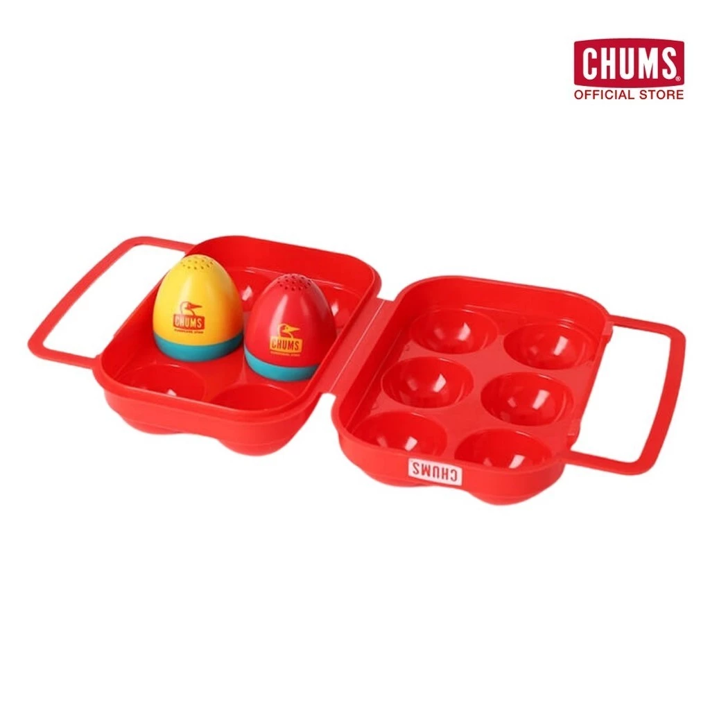 CHUMS Booby Egg Salt & Pepper / ที่ใส่ไข่ไก่ เคสใส่ไข่ไก่ ที่ใส่เครื่องปรุง อุปกรณ์แคมป์ปิ้ง อุปกรณ์ครัว ชัมส์