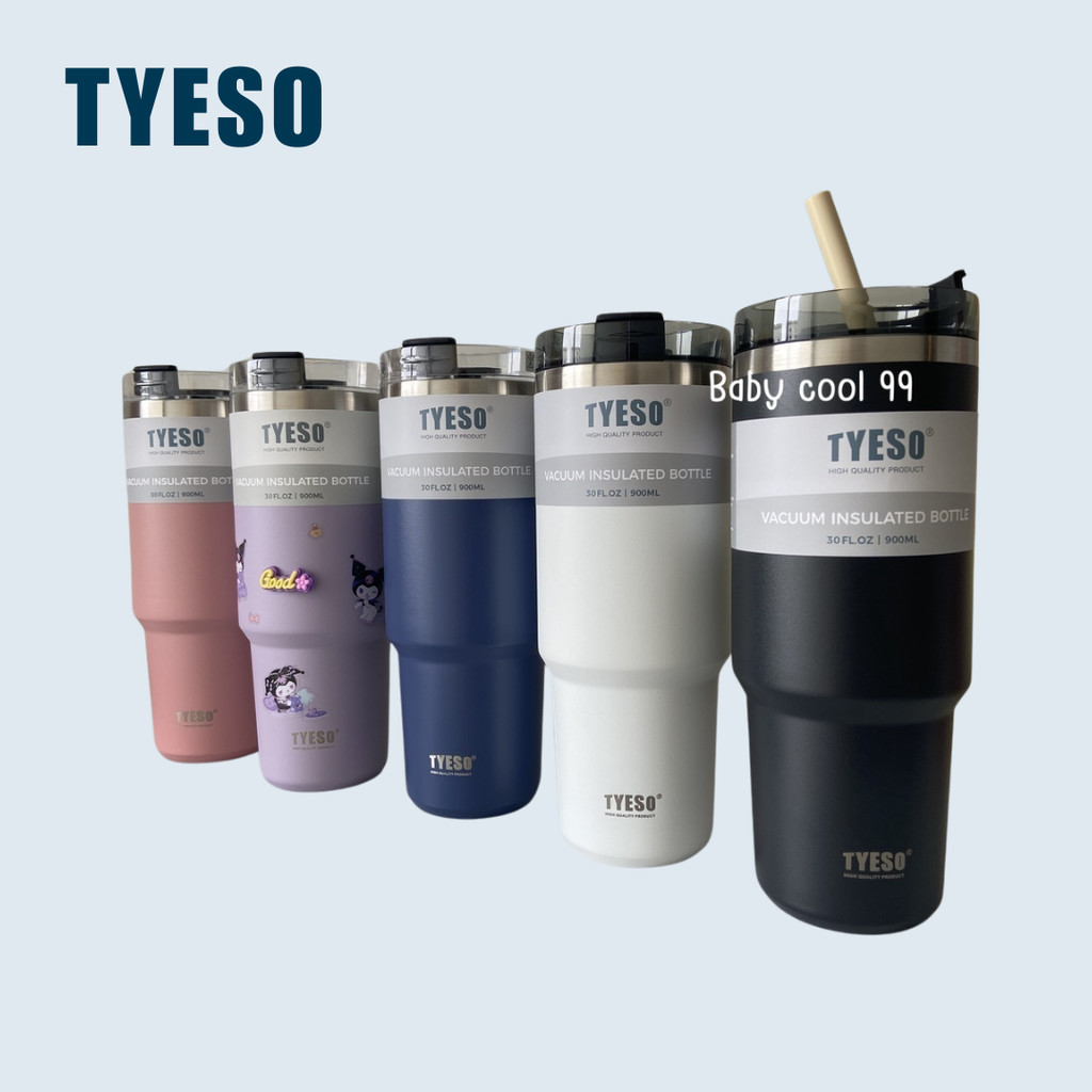 ซื้อ แก้วเก็บอุณหภุมิ TYESO ขนาด 900 ML (30oz)