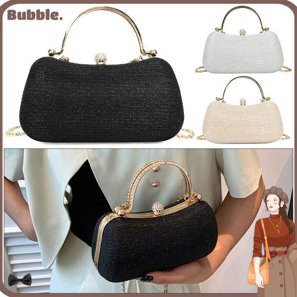 Bubble ชิ้น กระเป๋าราตรี, กระเป๋าคลัทช์ สะพายไหล่ กระเป๋าสตางค์, แฟชั่น ไข่ รูปร่าง อาหารค่ํา กระเป๋า พลอยเทียม ผู้หญิง กระเป๋าถือ สําหรับงาน