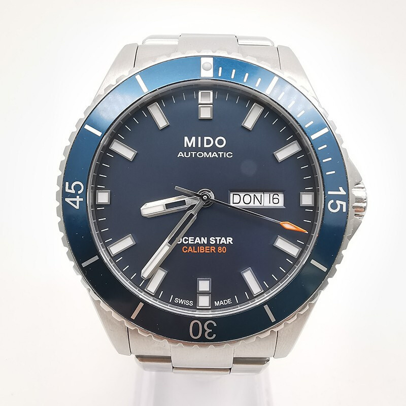 Mido นาฬิกาข้อมืออัตโนมัติ ลายปลาดาว วิศวกรรม สําหรับผู้ชาย M026.430.11.041.00 80Movement