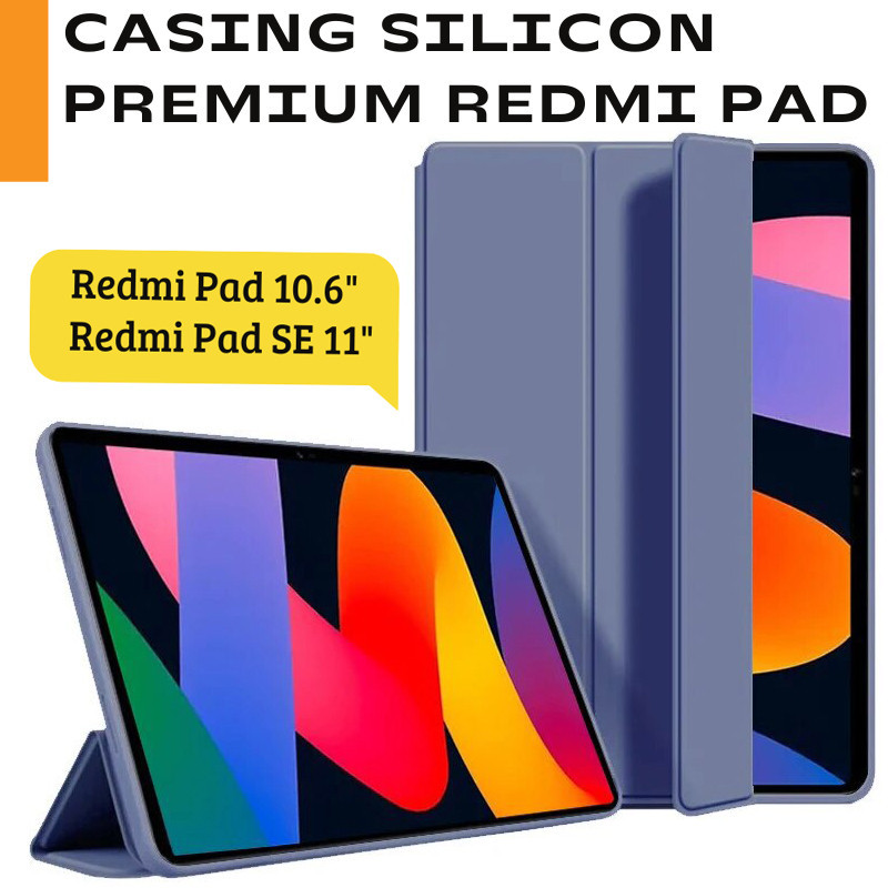 เคส Redmi Pad SE 11 นิ้ว / เคส Xiaomi Redmi Pad 10.61 นิ้ว TPU เคสแม่เหล็ก