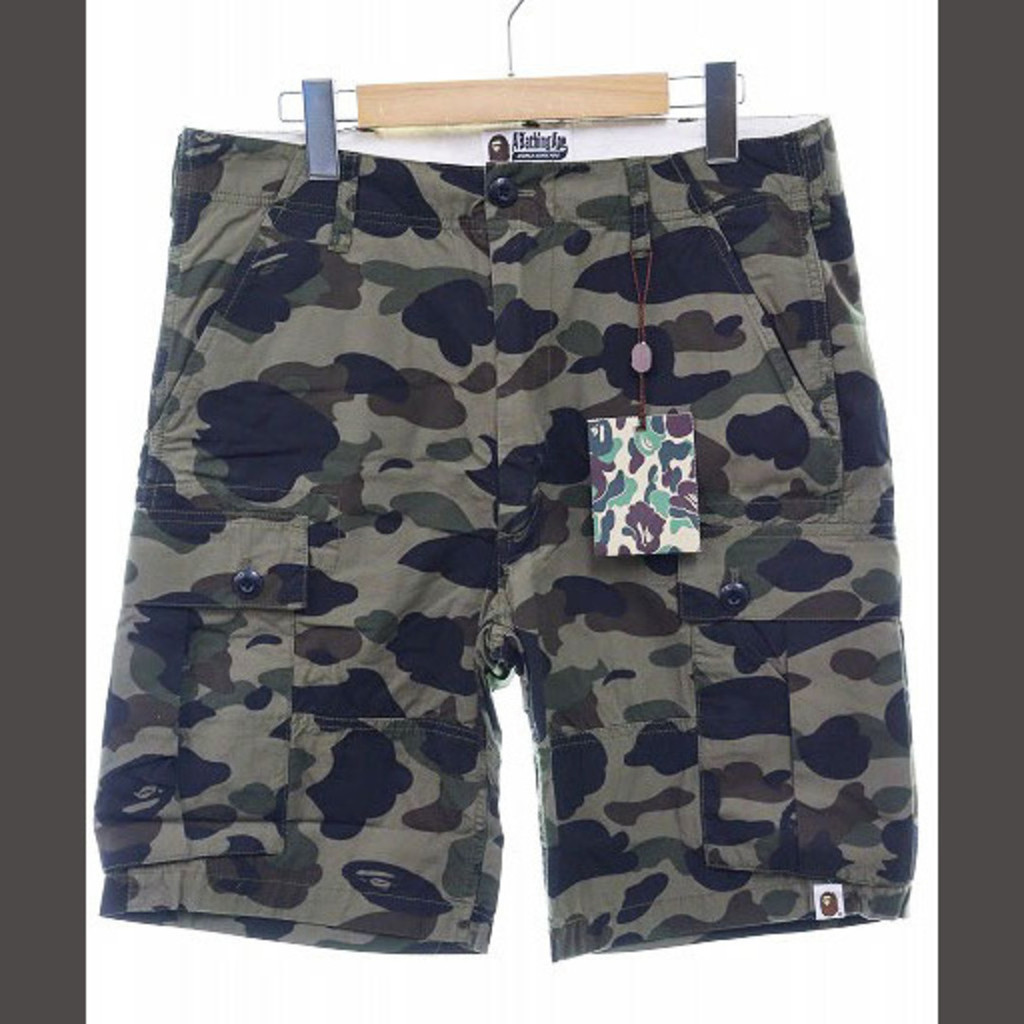 A Bathing Ape A Bathing Ape Cargo Short Pants M Direct from Japan Secondhand