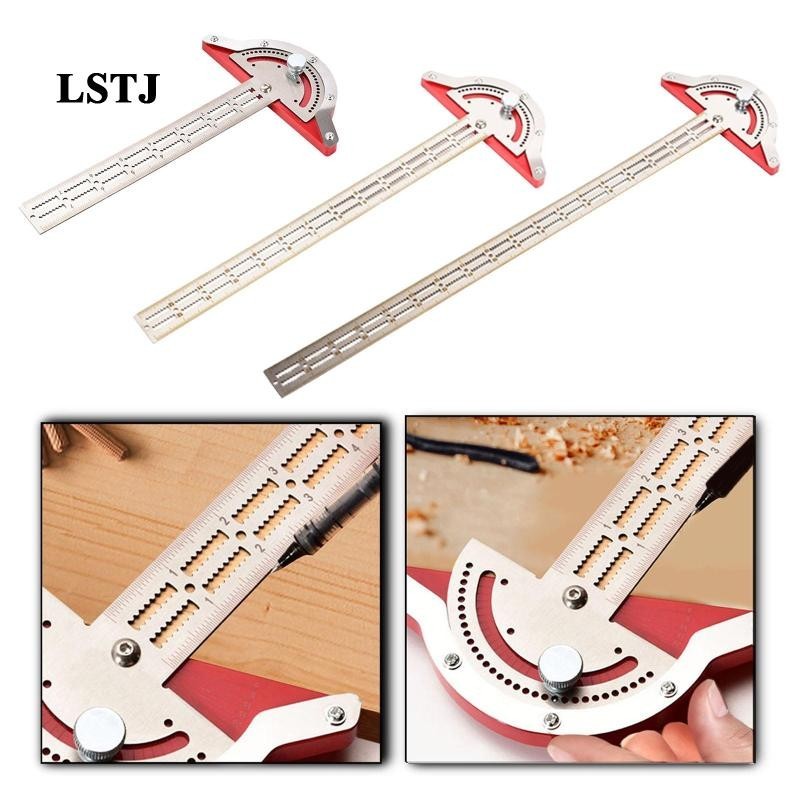 [Lstjj] ไม้บรรทัด T หลายมุม สําหรับช่างไม้