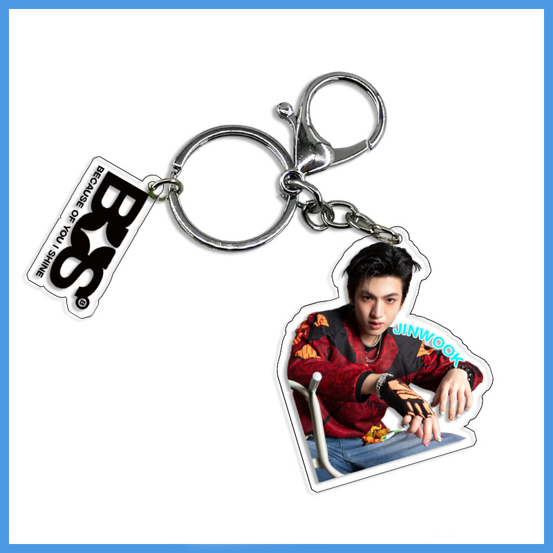 พวงกุญแจ No-Status Status BUS เพราะคุณ I Shine พวงกุญแจ 2025 ใหม่ Hot Peemwasu ภูตชัย AA KHULPOL ALAN BUS พวงกุญแจจี้เครื่องประดับพวงกุญแจไอดอลของสะสมของขวัญ - รูปที่ 2