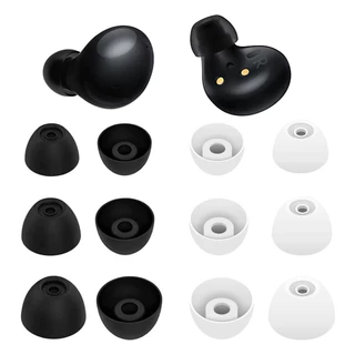 3 คู่, จุกหูฟังซิลิโคนทดแทนสําหรับ Samsung Galaxy Buds 2 และ Galaxy Buds + Plus, เคล็ดลับหูฟังยางนุ่มสําหรับ Galaxy Buds 2019, Fit in case