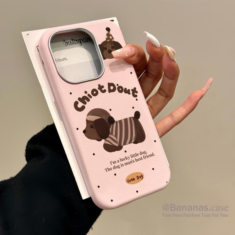 การ์ตูนไส้กรอกสุนัขนุ่มเคสโทรศัพท์สําหรับiPhone 16 15 14 13 12 11 Pro Max X Xr XsMax 7 8 Plus