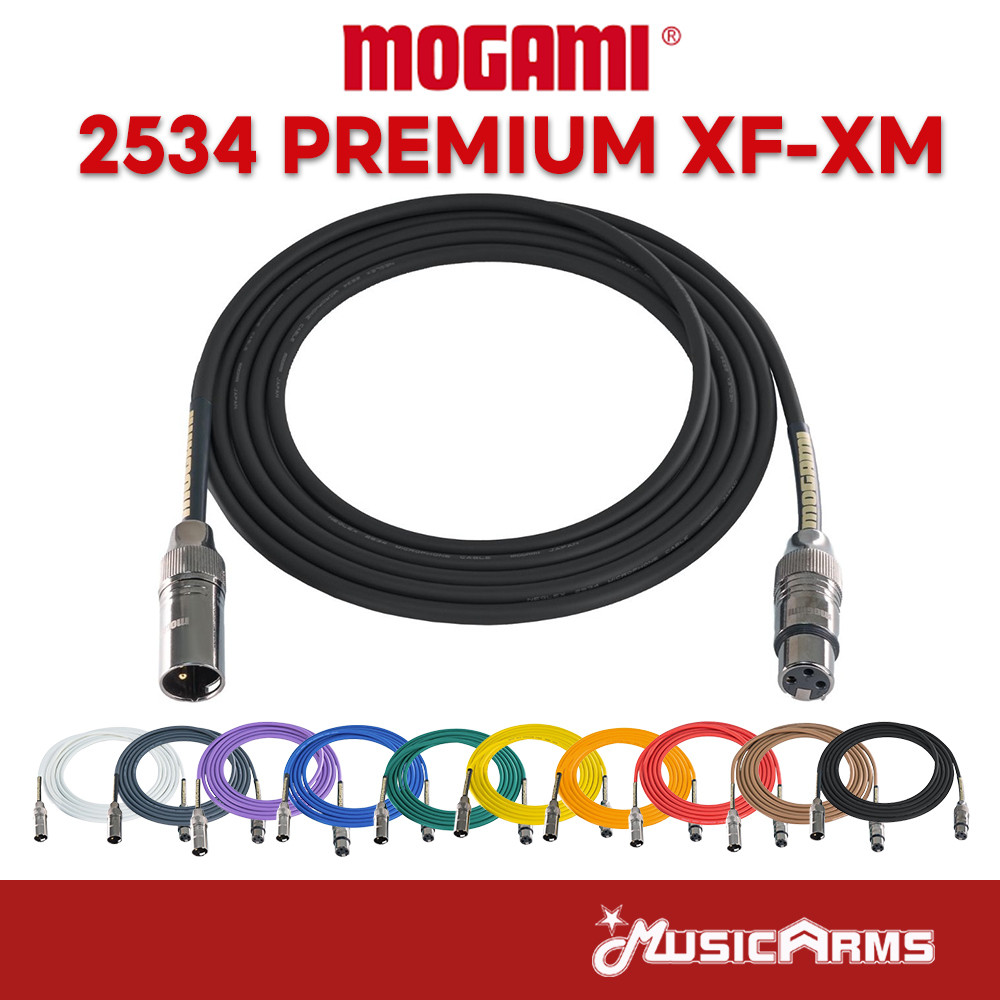 Mogami 2534 XF-XM PREMIUM สายไมโครโฟน Microphone Cable ยาว 3 / 5 / 7 / 10 เมตร