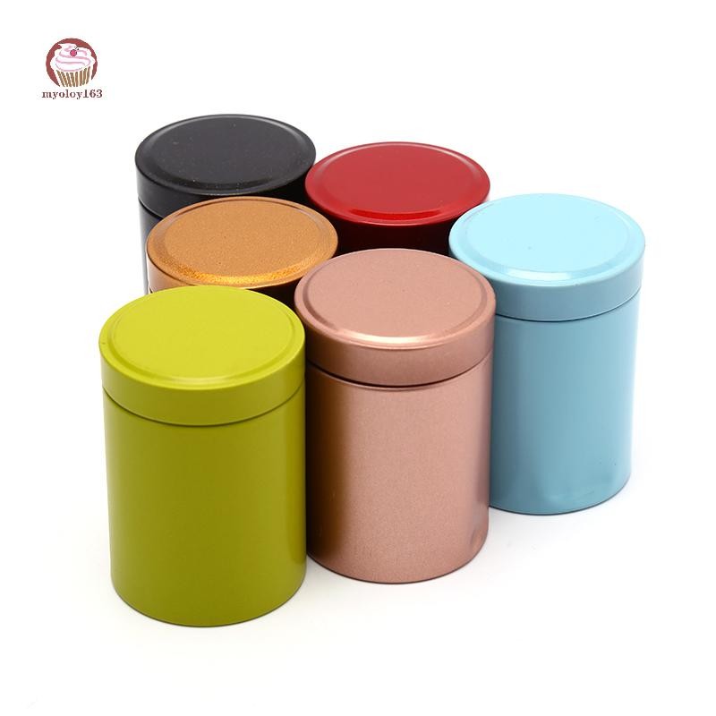 Myoloy อลูมิเนียมกระป๋องกาแฟใบชาคอนเทนเนอร์แบบพกพา TH