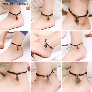 Onetimingsuper ผู้หญิงโบฮีเมีย Retro จี้สร้อยข้อเท้าแฟชั่นสี…