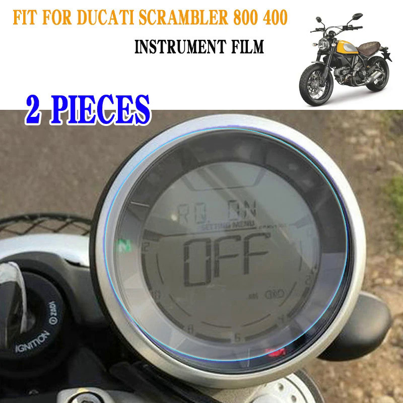 GM New Scrambler 800 400Motorcycle Cluster Scratch Protection Film Screen Protector For Ducati Scram