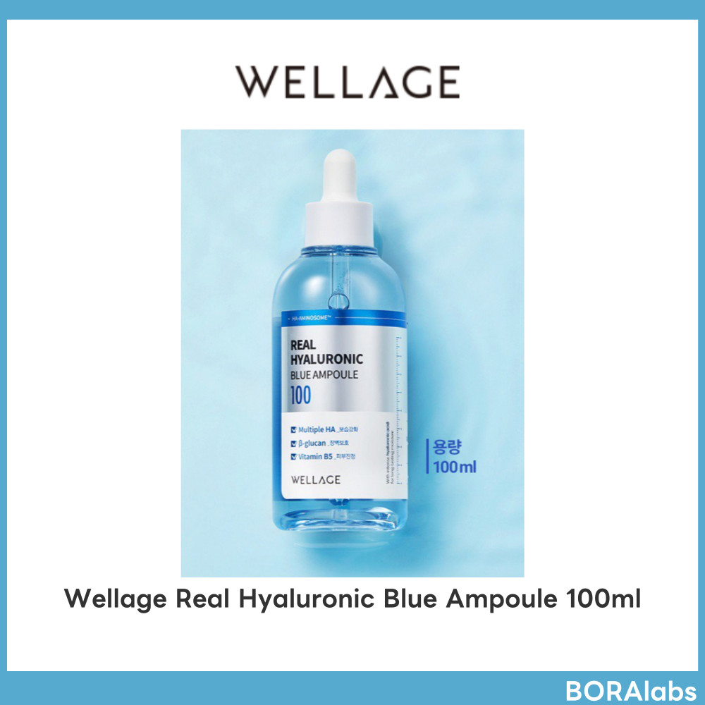 Wellage Real Hyaluronic Blue Ampoule, 100ml