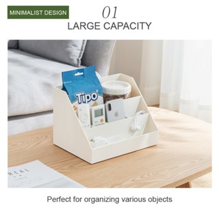 GlobalHouse SMITH กล่องเก็บของอเนกระสงค์บนโต๊ะ NORI-DNC01 ขน…