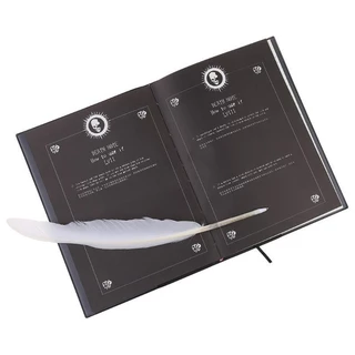 สมุดโน้ต death note เดธโน้ต พร้อมปากกาขนนก ขนาด20.7*14.7CM