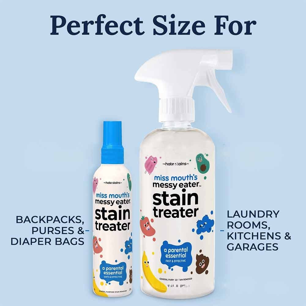 Miss Mouth's HATE STAINS CO Stain Remover for Clothes Stain Treater Spray or Wipes