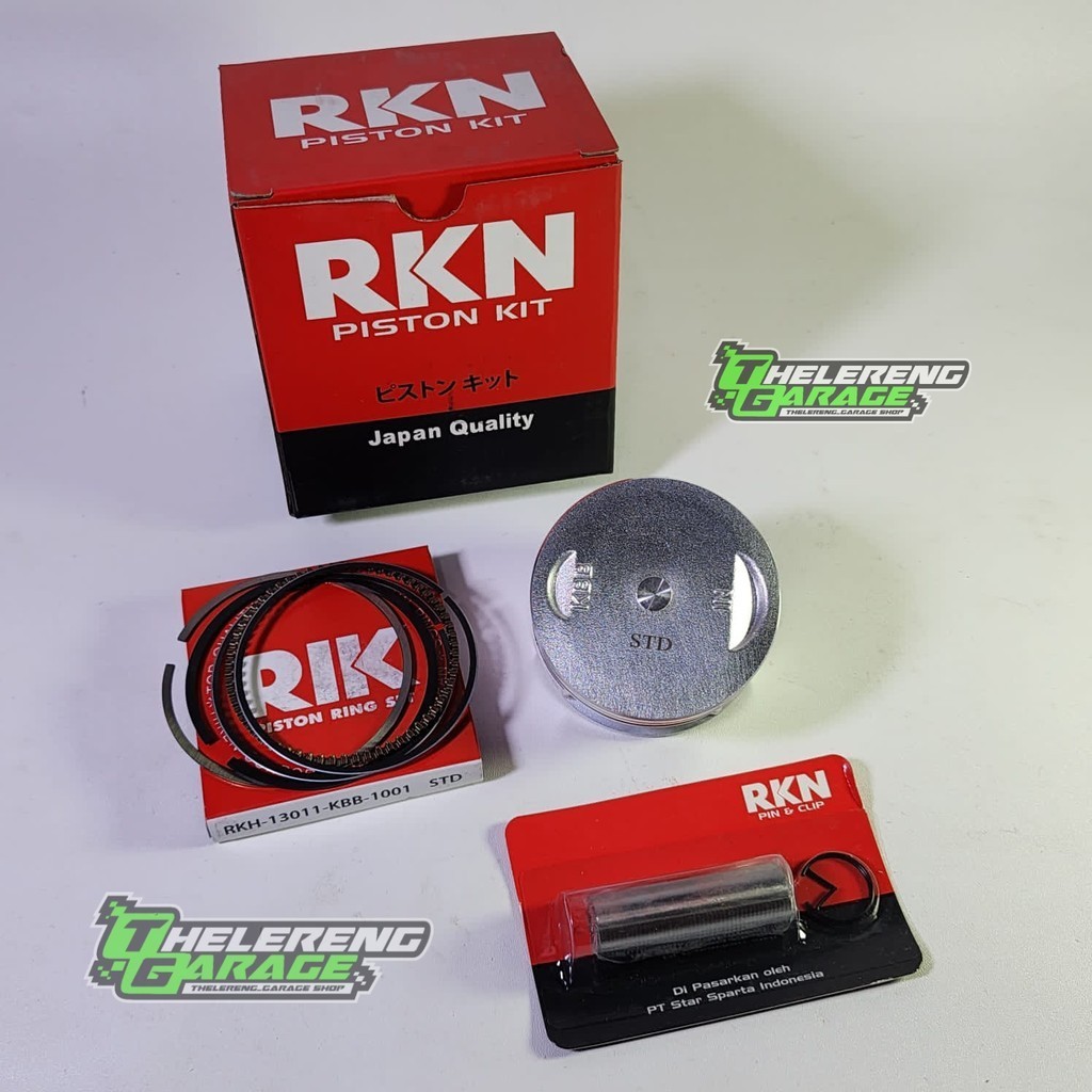 ชุดลูกสูบ RKN คุณภาพญี่ปุ่น Tiger Application megapro gl cb 63.5 64 65 65.5 66 PIN 15 Thelereng_Gara