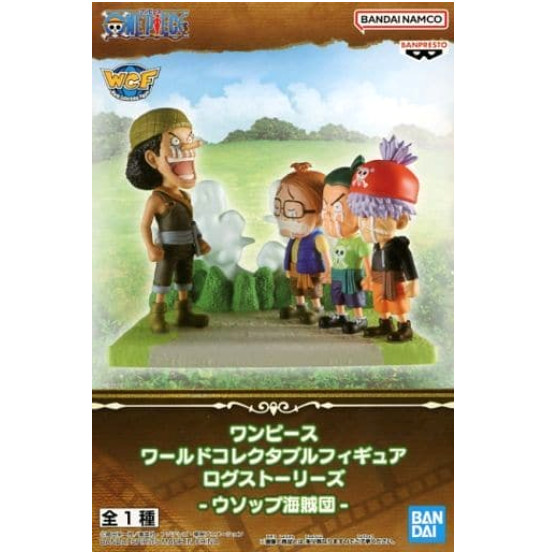 Figure Usopp Pirates One Piece World Collectable Figure Log Stories ของแท้จากญี่ปุ่น