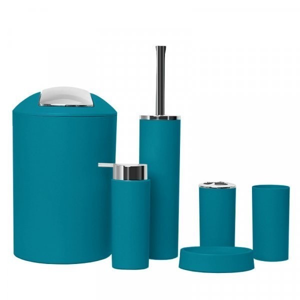 Deluxy Official Shop Primo ชุดอุปกรณ์ในห้องน้ำ 6 ชิ้น รุ่น EDJJ01-GN   สีเขียว