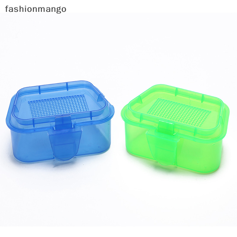 [fashionmango] กล่องเก็บอุปกรณ์ตกปลา พลาสติก ระบายอากาศ สุ่มสี 1 ชิ้น