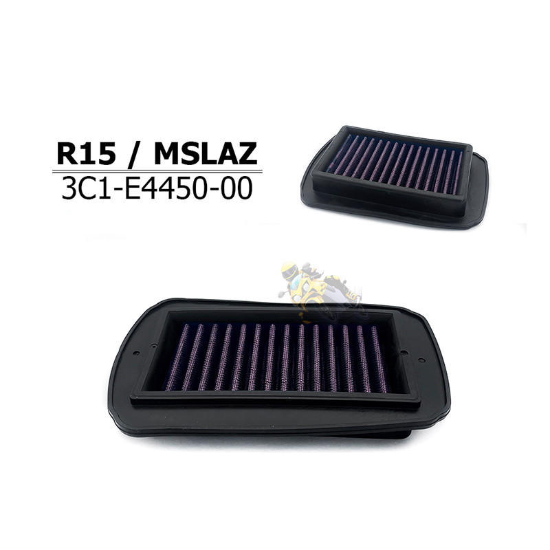 ไส้กรองแต่งซิ่ง ไส้กรองอากาศ  สำหรับมอเตอร์ไซค์  YAMAHA R15 / MSLAZ
