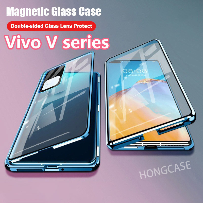 360° เคสโทรศัพท์มือถือแบบใส กันกระแทก สองด้าน สําหรับ vivo V30 Pro 5G VivoV30 V30Pro 2024