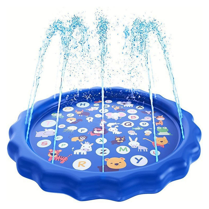 COD💦สระน้ำพุสินค้า ถาดน้ำพุ ปลอดภัยเล่นน้ำ ขนาด170cmกับ100cm - รูปที่ 3