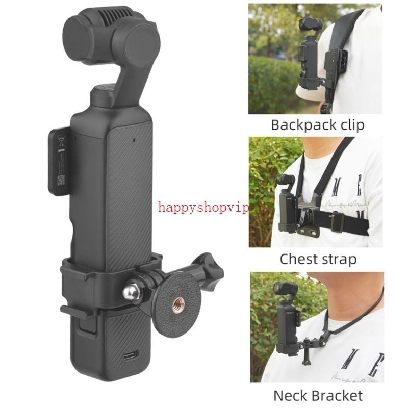 Hsv กรงกรอบกล้อง สําหรับ Pocket 3 Cold Shoe Mount Bike Clamp Protective Cover Frame