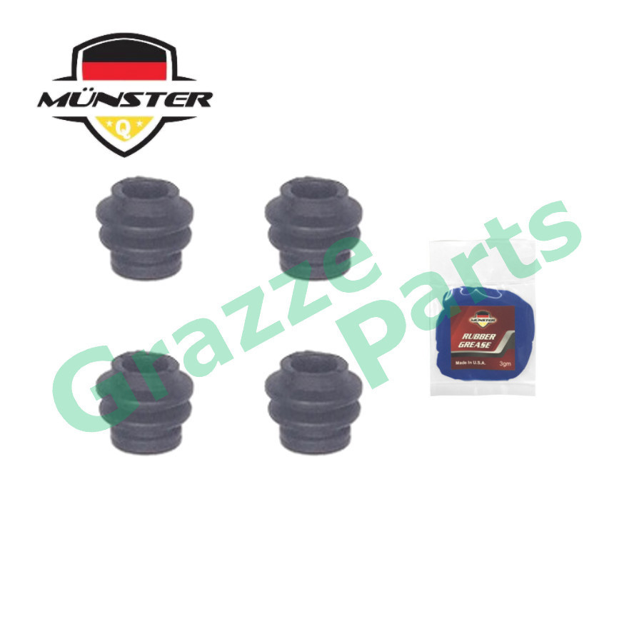 (4 ชิ้น) Münster Disc เบรค Caliper Pin Boot สําหรับด้านหน้า 04478-48150/ด้านหลัง 04479-78011 สําหรับ