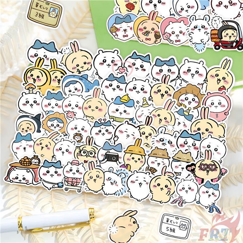100Pcs/Set ❉ Chiikawa Stickers ❉ Fashion DIY Decals Doodle Stickers