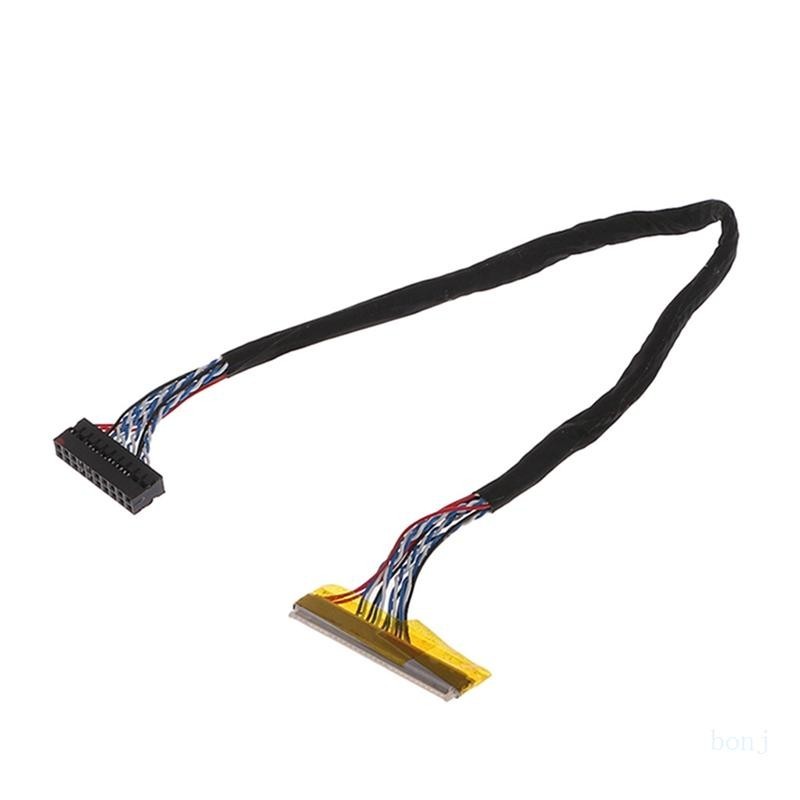 Bon สายเคเบิล FIX 30 Pin 1ch 6bit LVDS 26 ซม. สําหรับแผง LCD 14 1-15 6 นิ้ว