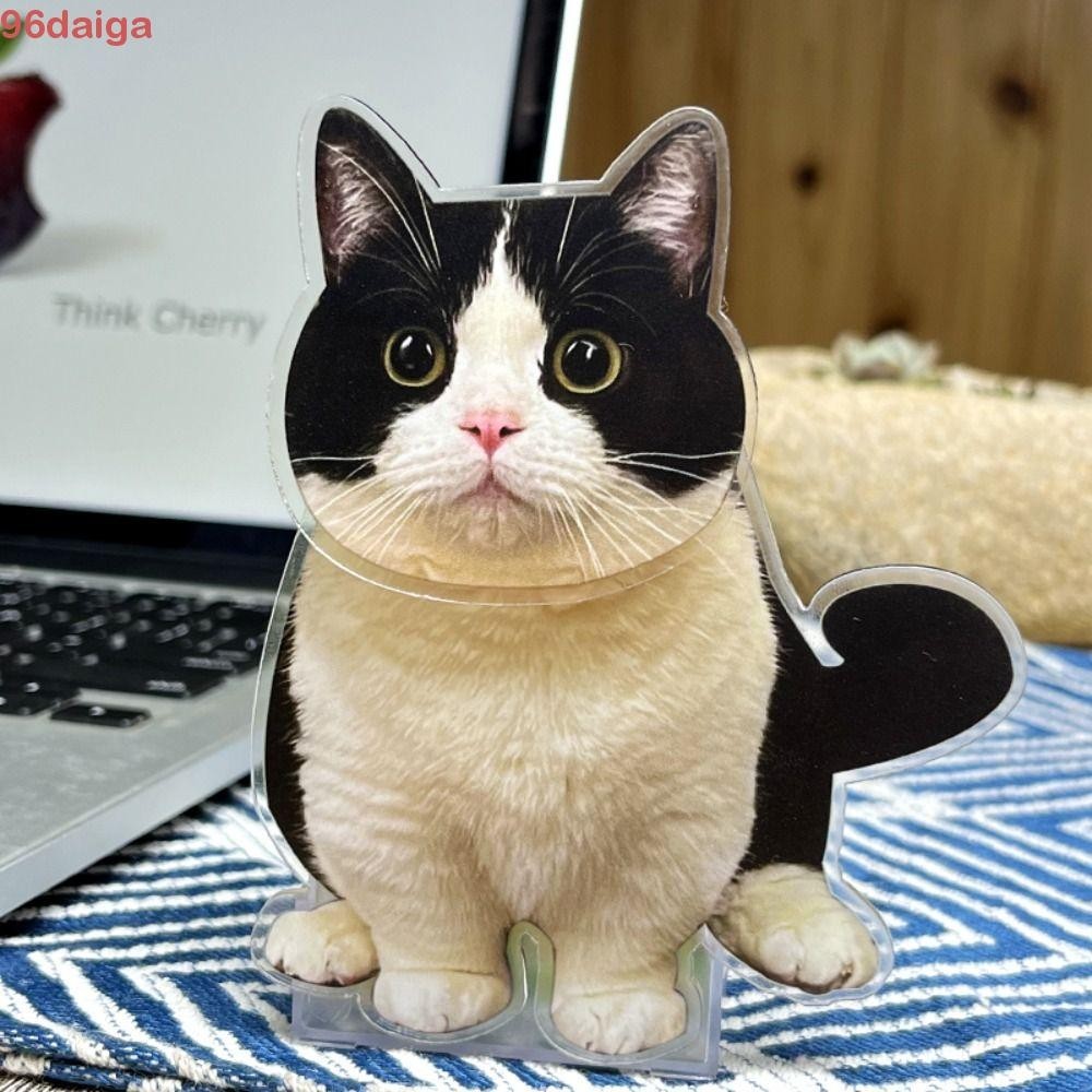 Daiga หัวเขย่า แบบอะคริลิค รูปการ์ตูนสุนัข แมว สําหรับประดับตกแต่งรถยนต์