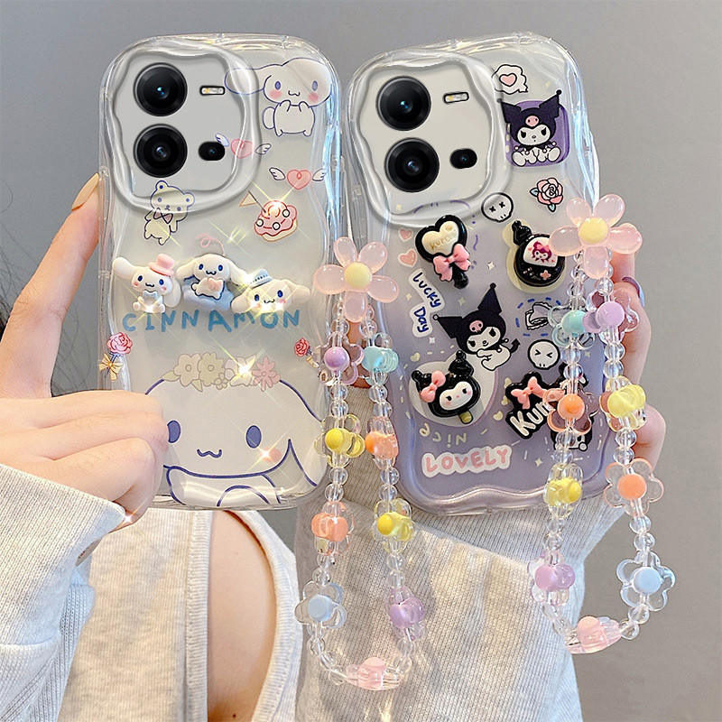 เคส vivo v25 5g เคส vivo v25e เคสโทรศัพท์มือถือ TPU แบบใส กันกระแทก ลายตุ๊กตา สําหรับ vivo v25 v25e 