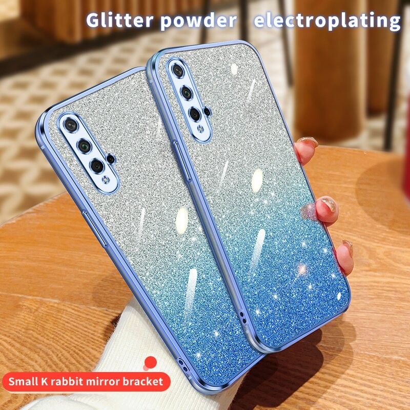 เคสโทรศัพท์มือถือแบบนิ่ม ใส กันกระแทก ไล่โทนสี สําหรับ Huawei nova 5t YAL-L21 YAL-L61 YAL-L71 YAL-L6