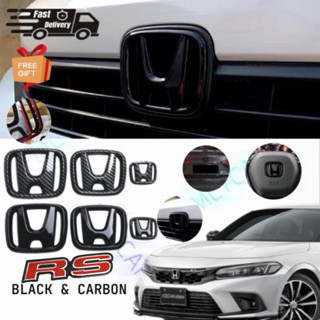 ฝาครอบด้านหน้า และด้านหลัง ลายโลโก้สัญลักษณ์ สีดํา สําหรับ H…