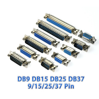 ปลั๊กเชื่อมต่อ DP9 DP15 DP25 DP37 9 15 25 37 Pin 180 องศา ตั…