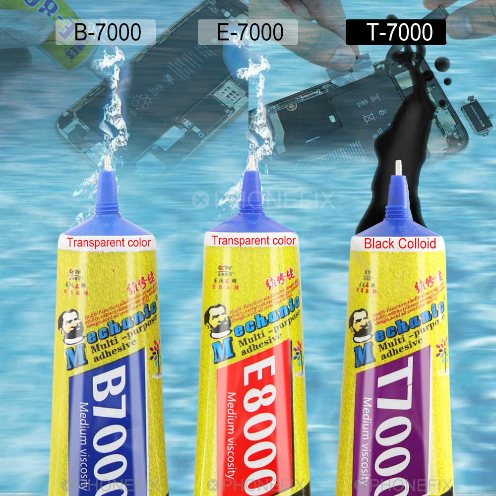 Mechanic กาว B7000 กาว T7000 กาว E8000 กาวอเนกประสงค์ซ่อมหน้าจอสัมผัสโทรศัพท์มือถือ Super กาวเล็บเจล