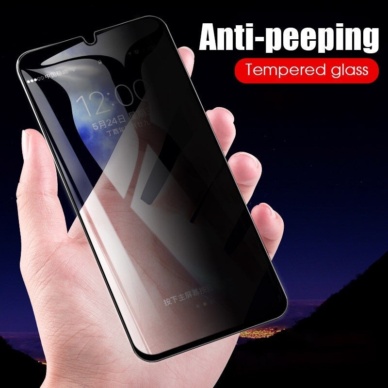 เคส Anti-spy สําหรับ samsung a42 5g ฝาครอบปกป้องหน้าจอกระจกนิรภัยบน samsun galaxy a 42a กระจกความเป็