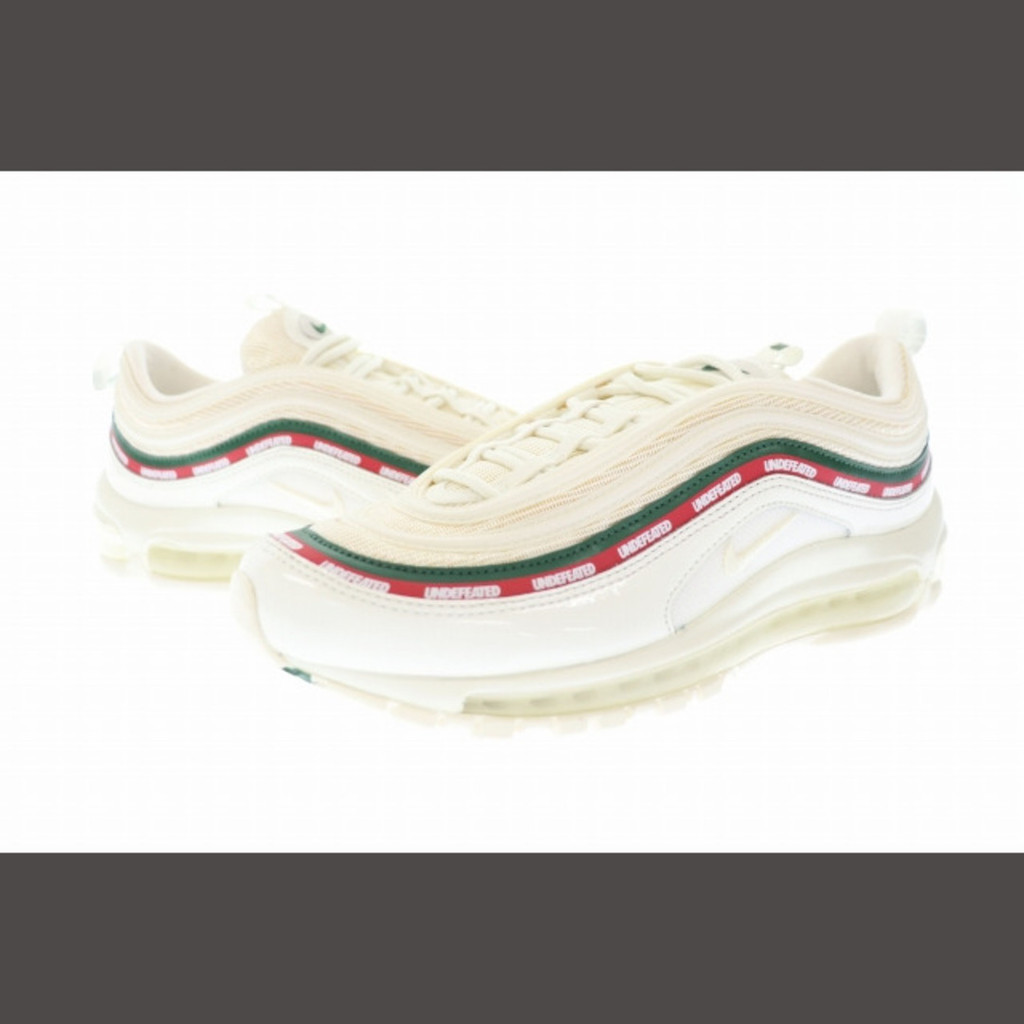 NIKE NIKE x UNDEFEATED AIR MAX 97 WHITE 27 Direct from Japan Secondhand