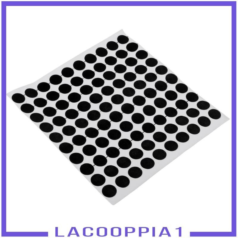 [Lacooppia1] โต๊ะสนุกเกอร์ บิลเลียด มีกาวในตัว 12 มม. สีดํา 03 100 ชิ้น